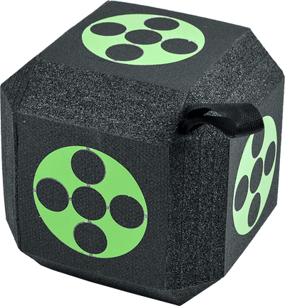 Archery 3D Dice Target Cube Reusable 18 Sides 23CM Self Healing XPE Foam Target