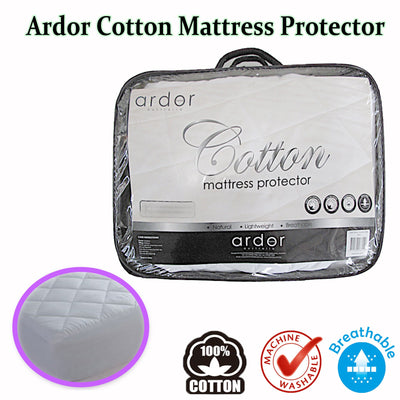 Ardor Cotton Mattress Protector Double Payday Deals