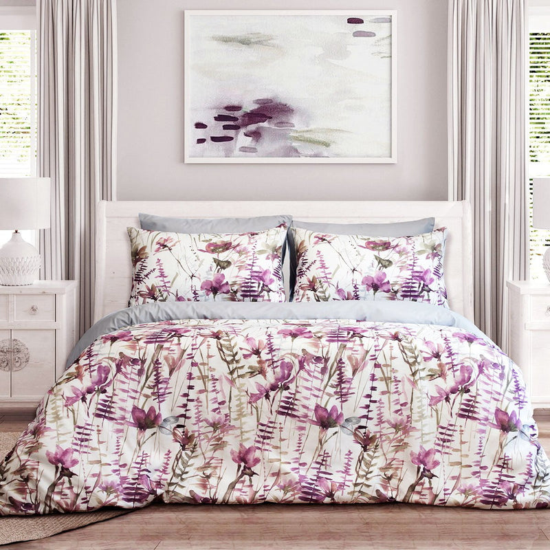 Ardor Felicity Printed Floral Quilt Cover Set King Payday Deals