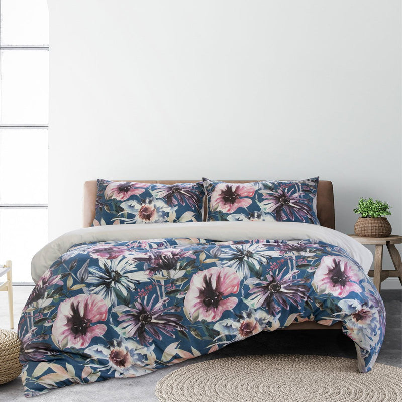 Ardor Jenna Printed Quilt Cover Set King Payday Deals