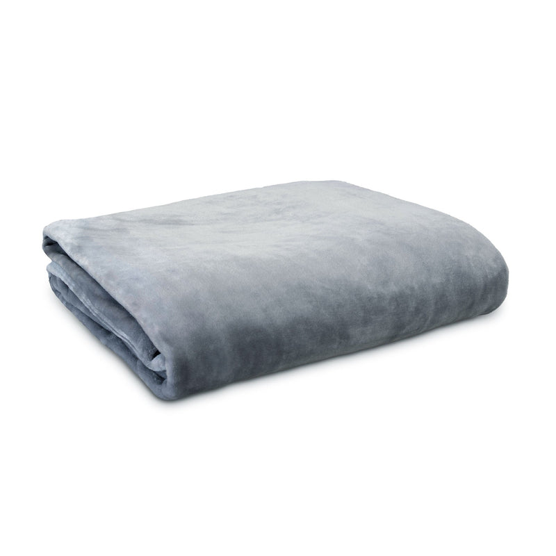 Ardor Lucia Luxury Push Blanket Silver Single Payday Deals