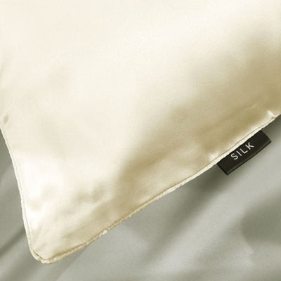 Ardor Mulberry Silk Standard Pillowcase Ivory Dreams Payday Deals