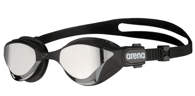 Arena Cobra Tri Swipe Tri Mirrored Goggles Swimming Swim Glasses - Silver Payday Deals