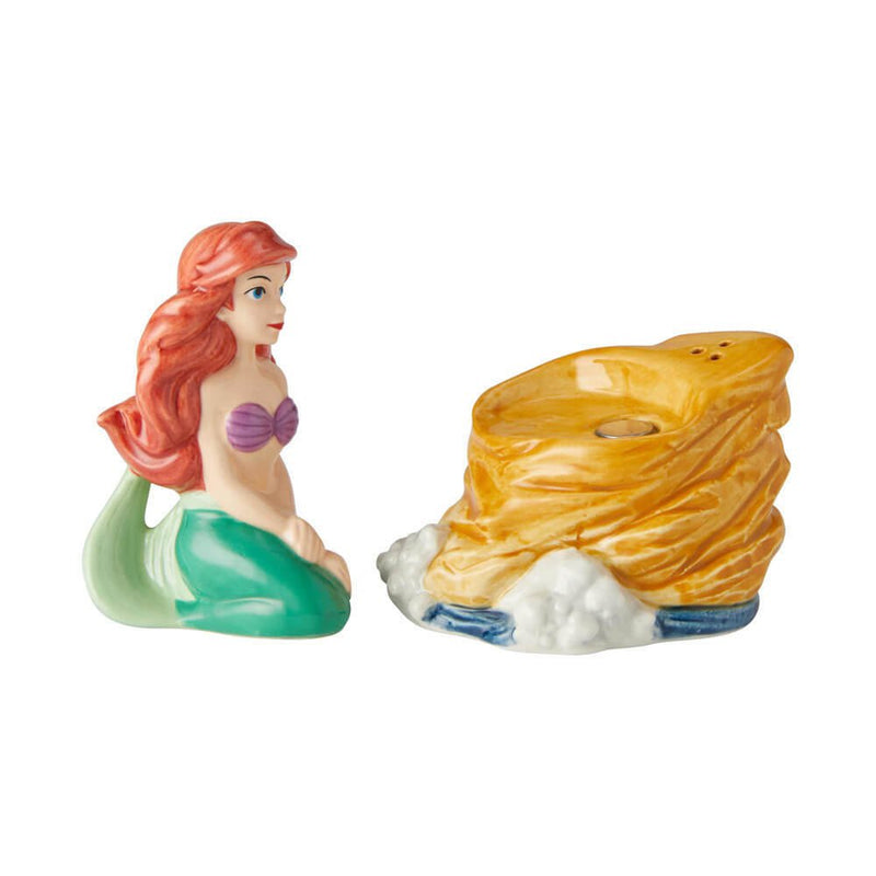 Ariel Little Mermaid on a rock Salt and Pepper Shakers Payday Deals