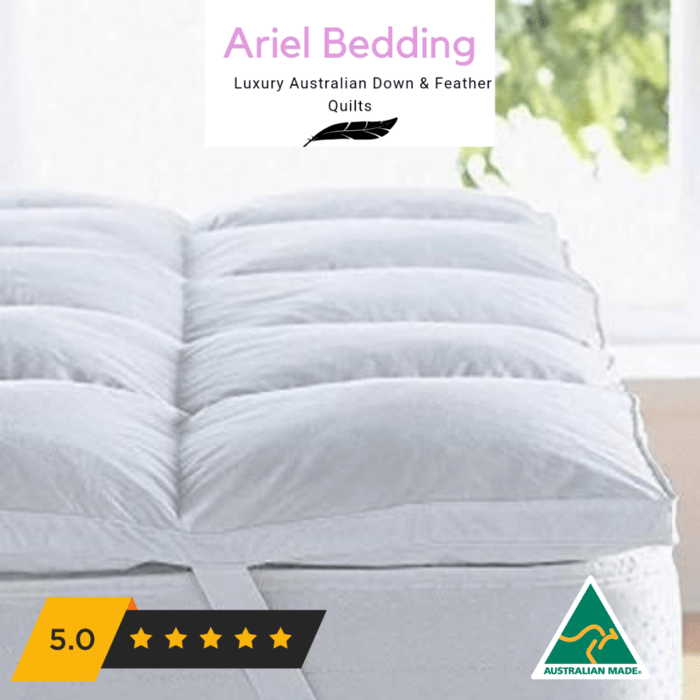 Ariel Miracle Plush Mattress Topper - Duck Down Single Payday Deals