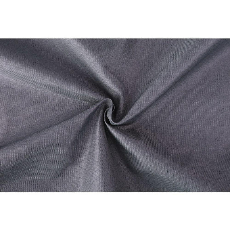 Art Queen 2 Pencil Pleat 300x230cm Blockout Curtains - Dark Grey