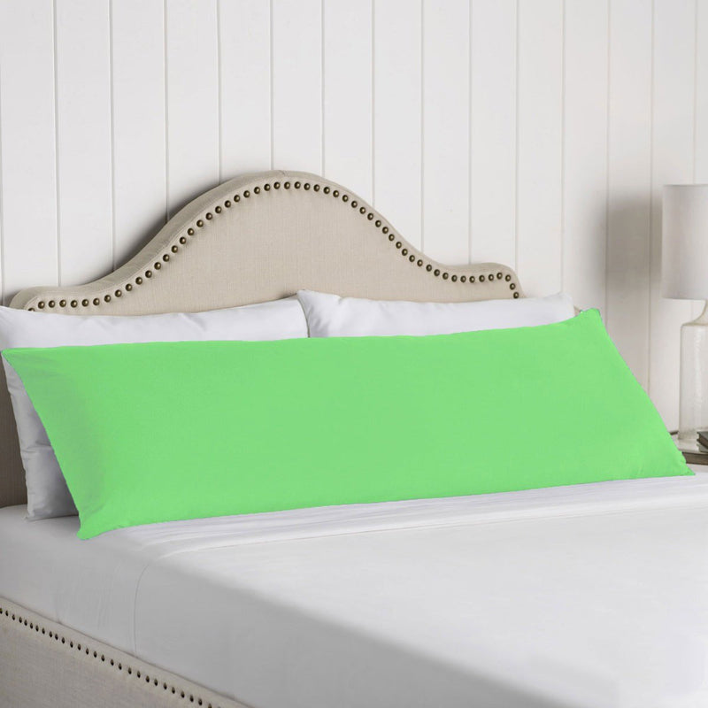 Artex 100% Cotton Body Pillowcase Green Payday Deals