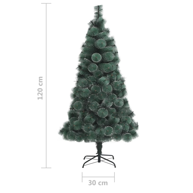 Artificial Christmas Tree LEDs&Ball Set Green 120 cm PVC&PE Payday Deals