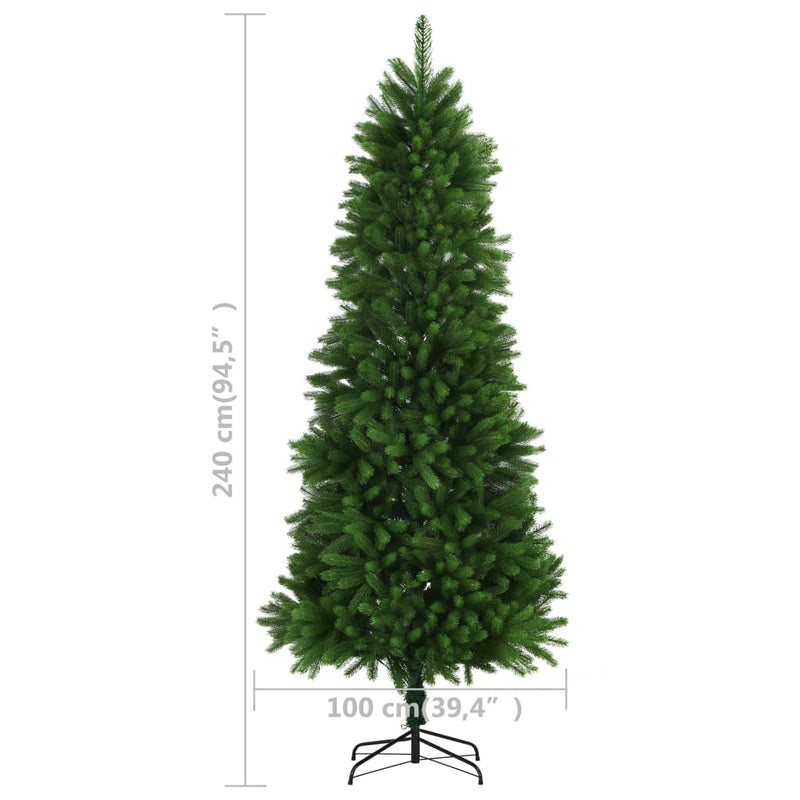 Artificial Christmas Tree Lifelike Needles 240 cm Green Payday Deals