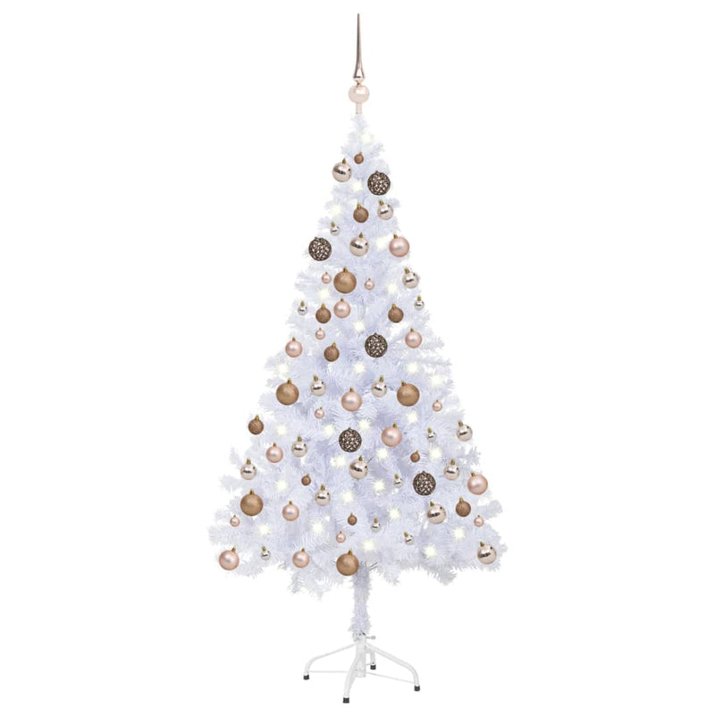 Artificial Christmas Tree with LEDs&Ball Set 120 cm 230 Branches Payday Deals