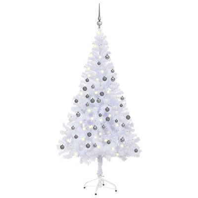 Artificial Christmas Tree with LEDs&Ball Set 150cm 380 Branches Payday Deals