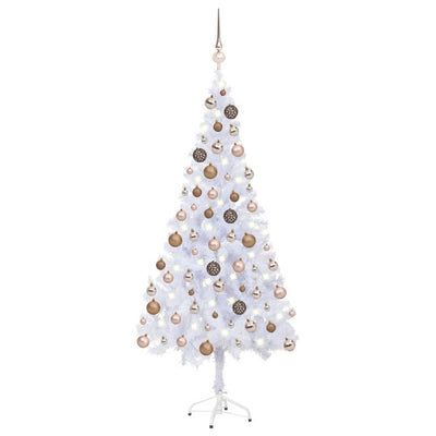 Artificial Christmas Tree with LEDs&Ball Set 180cm 620 Branches