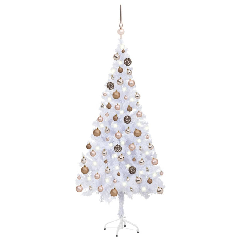 Artificial Christmas Tree with LEDs&Ball Set 180cm 620 Branches Payday Deals