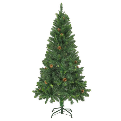 Artificial Christmas Tree with LEDs&Ball Set Pine Cones 150 cm Payday Deals