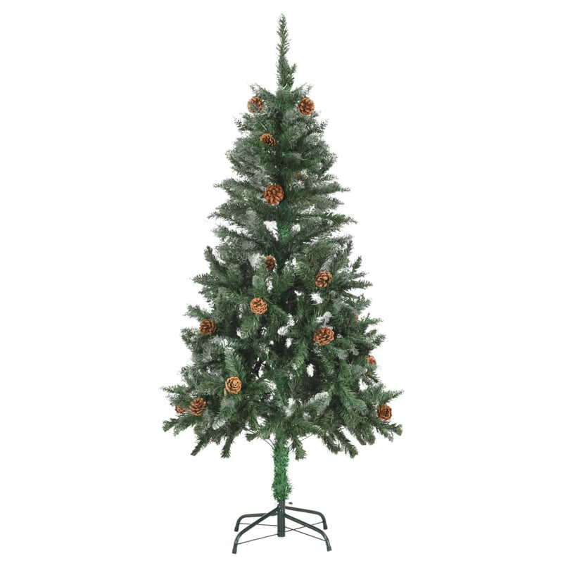 Artificial Christmas Tree with LEDs&Ball Set&Pine Cones 150 cm Payday Deals