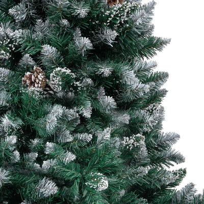 Artificial Christmas Tree with LEDs&Ball Set&Pine Cones 150 cm Payday Deals