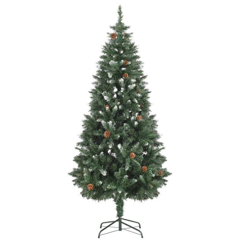 Artificial Christmas Tree with LEDs&Ball Set&Pine Cones 180 cm Payday Deals