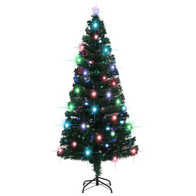 Artificial Christmas Tree with Stand and LED 180 cm Fibre Optic Payday Deals