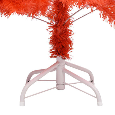 Artificial Christmas Tree with Stand Red 150 cm PVC Payday Deals