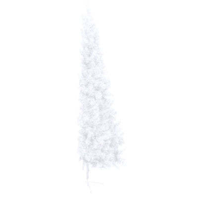 Artificial Half Christmas Tree with Stand White 180 cm PVC Payday Deals