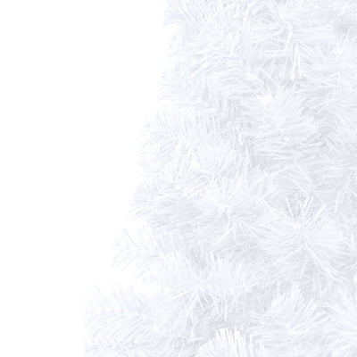 Artificial Half Christmas Tree with Stand White 180 cm PVC Payday Deals