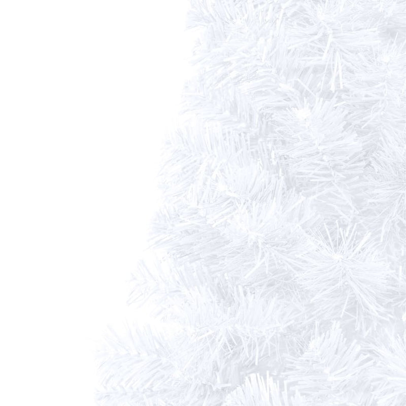 Artificial Half Christmas Tree with Stand White 180 cm PVC Payday Deals