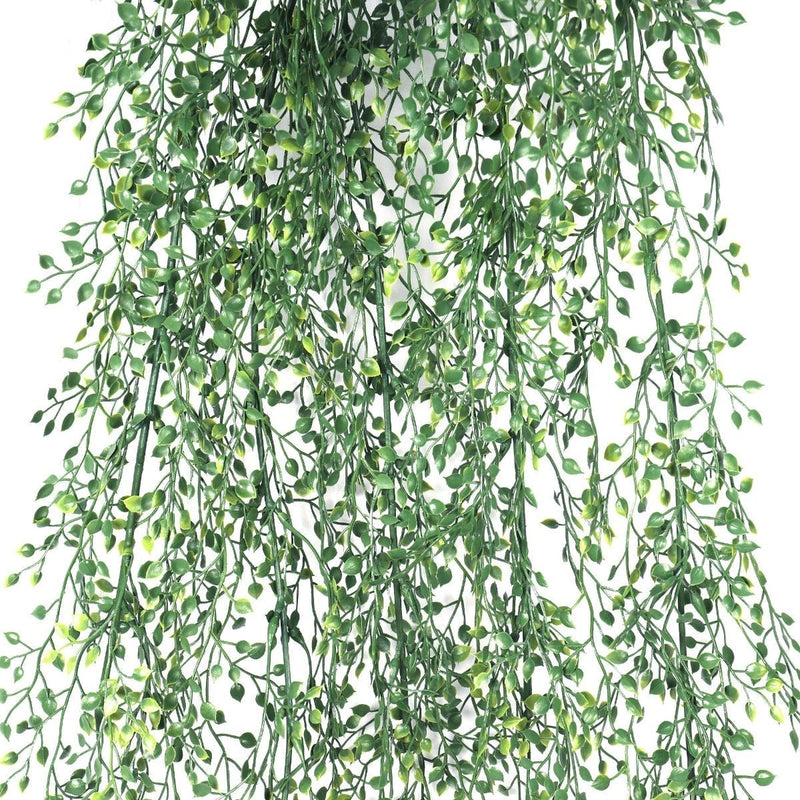 Artificial Hanging Jade Leaf Vine UV Resistant 90cm Payday Deals