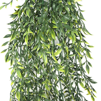 Artificial Hanging Ruscus Leaf Plant UV Resistant 90cm Payday Deals
