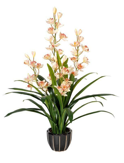 Artificial Orchid (Cymbidium) 115cm