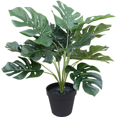Artificial Potted Split Philodendron (Monstera) 40 cm Payday Deals