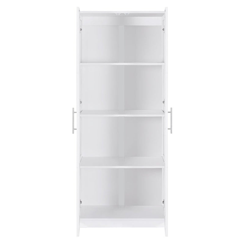 Artiss 2 Door Wardrobe Bedroom Cupboard Closet Storage Cabinet Organiser White Payday Deals