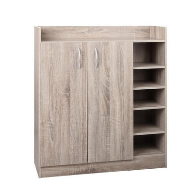Artiss 2 Doors Shoe Cabinet Storage Cupboard - Wood Payday Deals