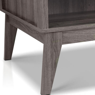 Artiss 2 Drawer Coffee Table - Wood
