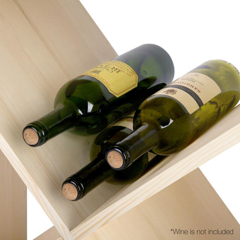 Artiss 24 Bottle Timber Wine Rack