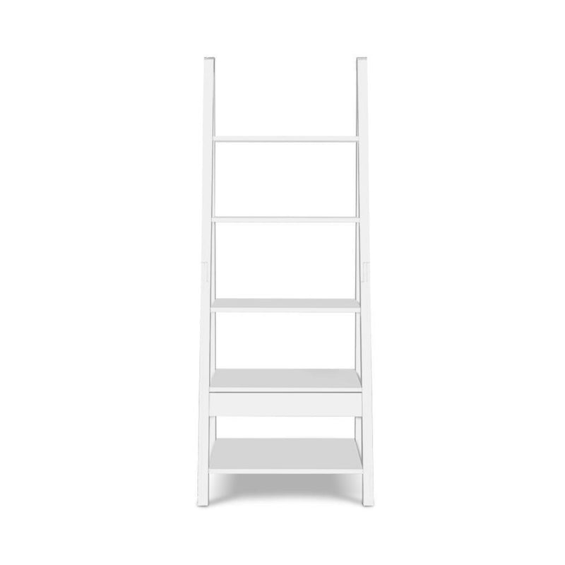 Artiss 5 Tier Ladder Wall Shelf - White Payday Deals