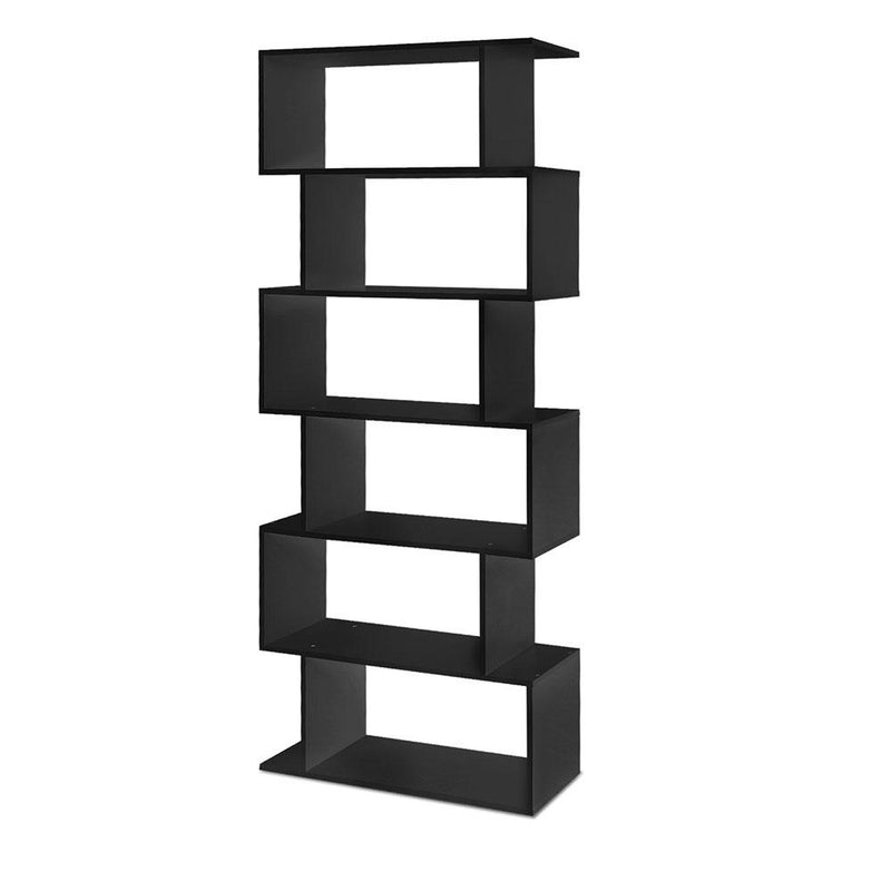 Artiss 6 Tier Display Shelf - Black Payday Deals