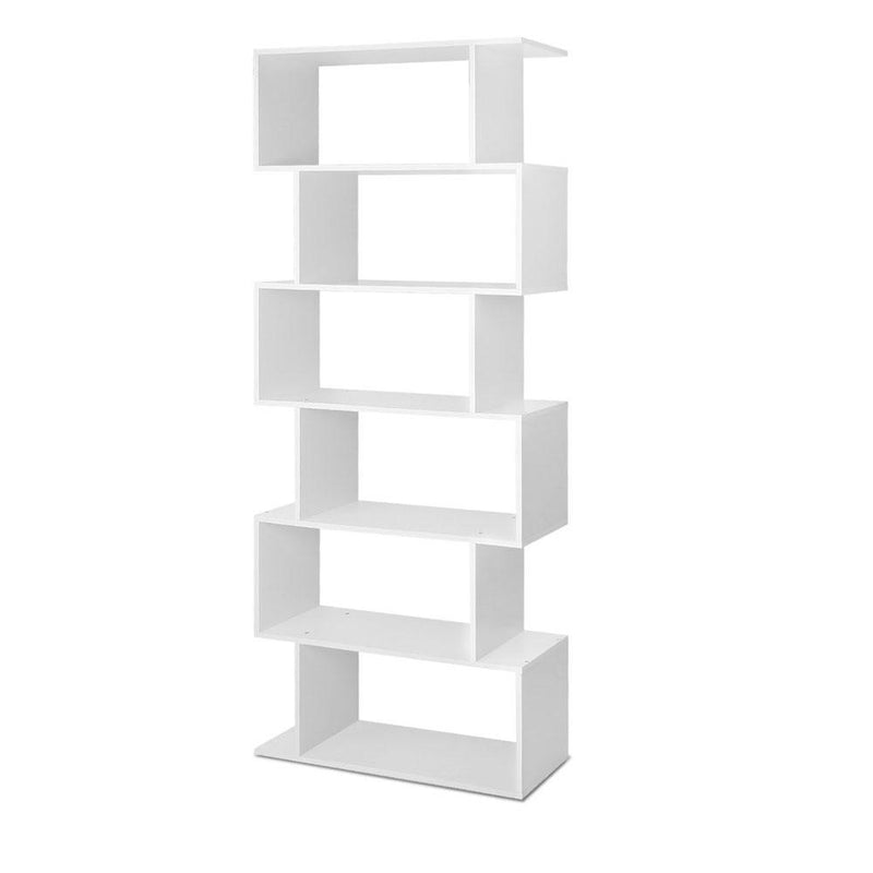 Artiss 6 Tier Display Shelf - White Payday Deals