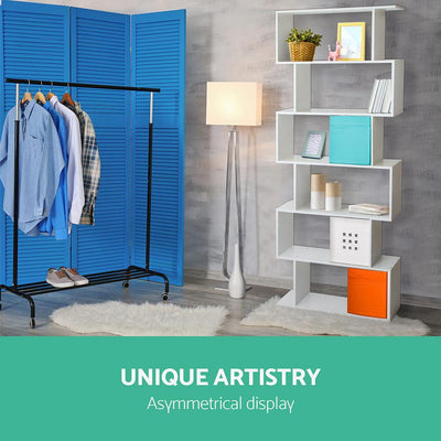 Artiss 6 Tier Display Shelf - White Payday Deals