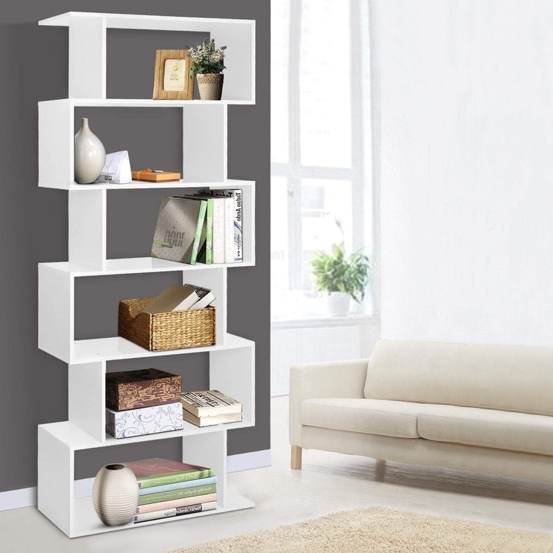 Artiss 6 Tier Display Shelf - White Payday Deals