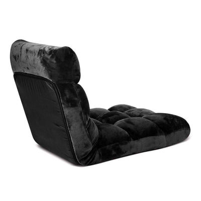 Artiss Adjustable Lounge Chair - Black Payday Deals