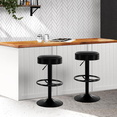 Artiss Bar Stools Kitchen Stool Black Barstool Payday Deals