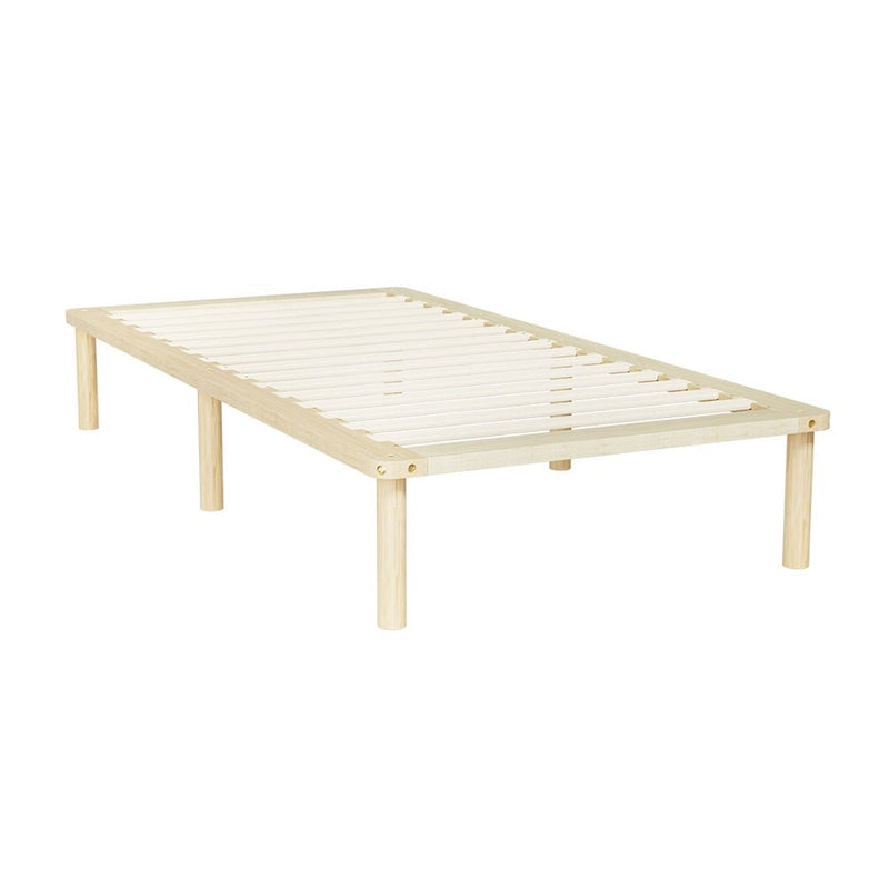 Artiss Bed Frame King Single Size Wooden Base Mattress Platform Timber Pine AMBA Payday Deals