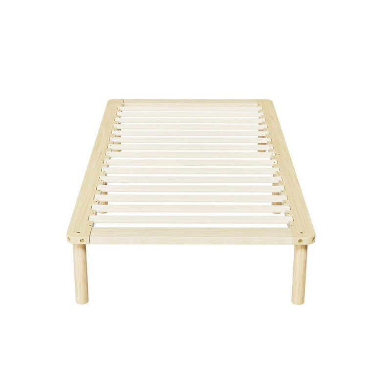 Artiss Bed Frame Single Size Wooden Base Mattress Platform Timber Pine AMBA Payday Deals