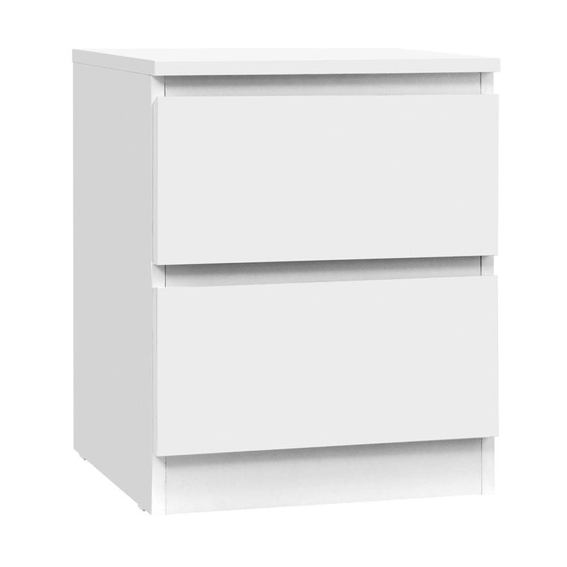 Artiss Bedside Table Cabinet Lamp Side Tables Drawers Nightstand Unit White Payday Deals