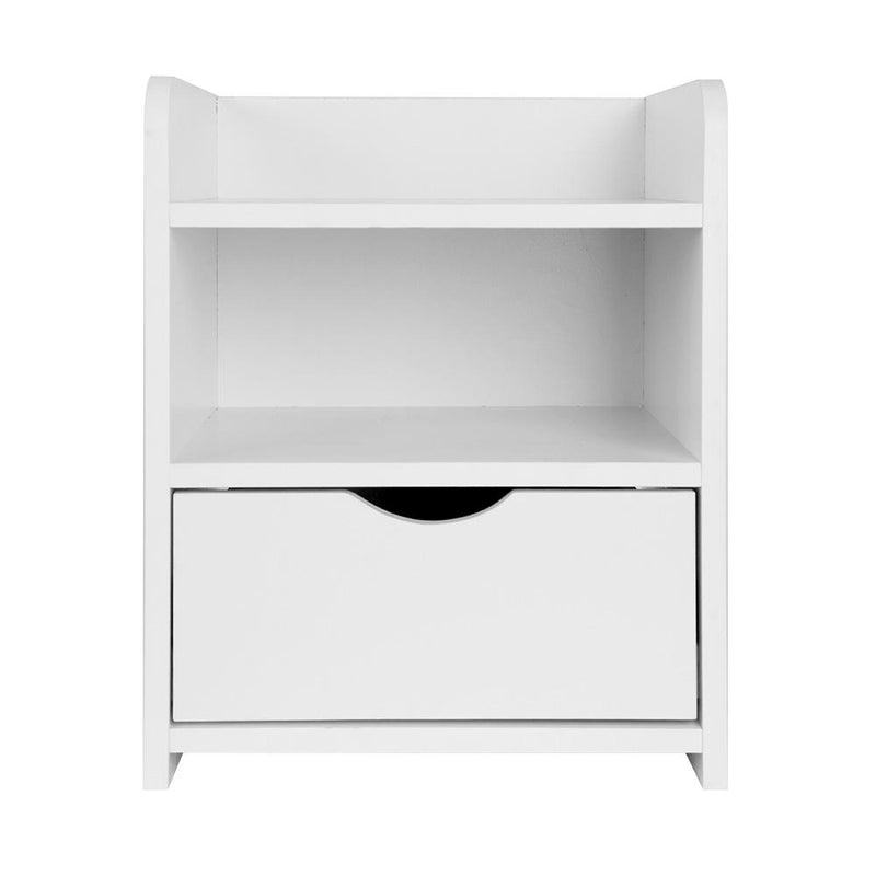 Artiss Bedside Table Drawer - White Payday Deals