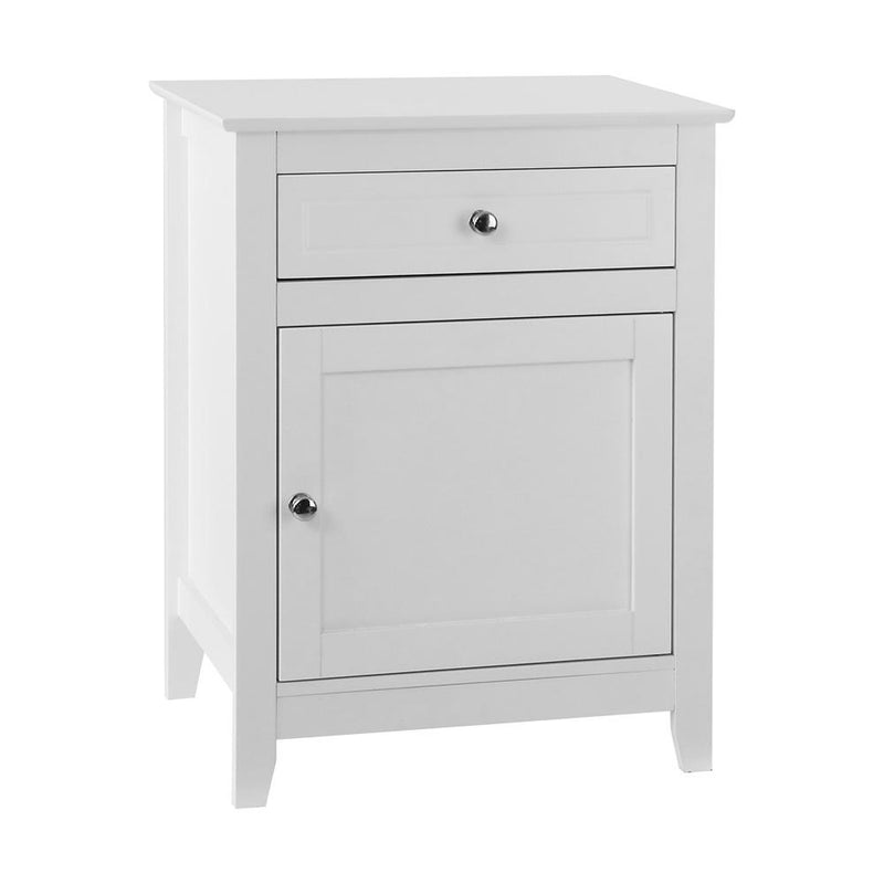 Artiss Bedside Tables Big Storage Drawers Cabinet Nightstand Lamp Chest White Payday Deals