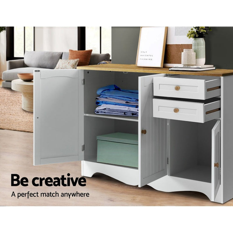 Artiss Buffet Sideboard Storage Cabinet Kitchen Cupboard Drawer Table Hallway Payday Deals