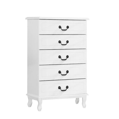 Artiss Chest of Drawers Tallboy Dresser Table Bedside Storage Cabinet Bedroom Payday Deals