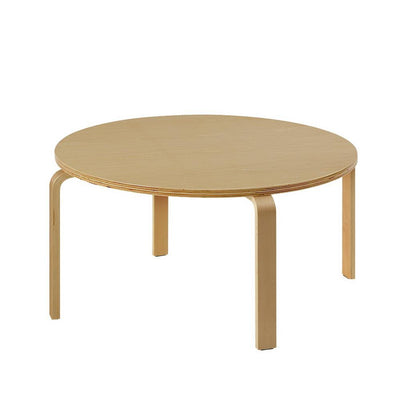 Artiss Coffee Table Round Side End Tables Bedside Furniture Wooden 90CM Payday Deals