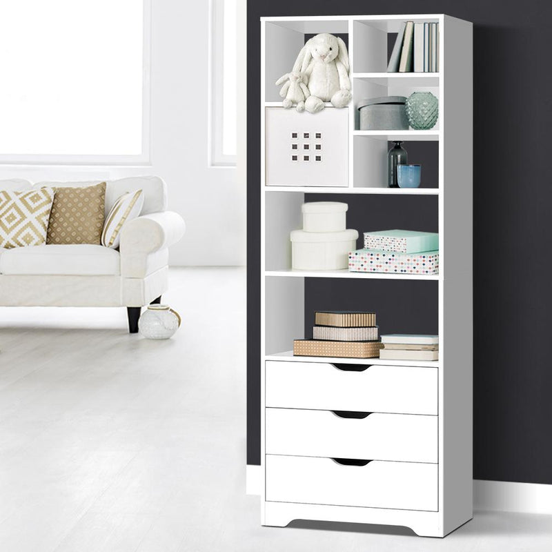 Artiss Display Drawer Shelf - White Payday Deals